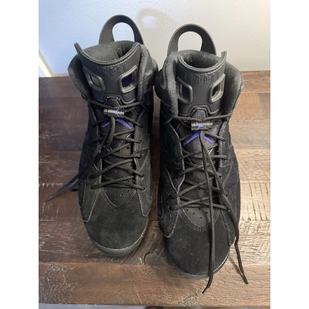 Size 11.5 -‎ Air Jordan 6 Retro Aqua Black/Blue/Purple CT8529-004